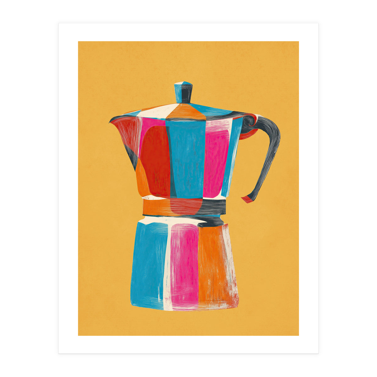 Color Block Moka (Print Only)