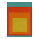 JOSEF ALBERS - HOMAGE TO THE SQUARE GREEN RED YELLOW ORANGE  (Print Only) thumbnail