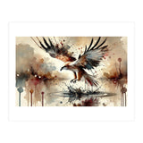 Majestic Eagle In Flight (Print Only) thumbnail
