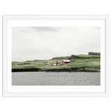 Red house on the shore - Iceland thumbnail