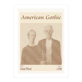 American Gothic – Grant Wood (1930) (Print Only) thumbnail