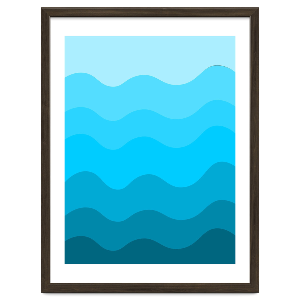 Blue gradient design