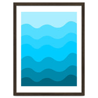 Blue gradient design