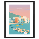 Amalfi Coast Italy Travel Postcard thumbnail