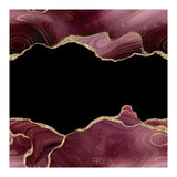 Burgundy & Gold Glitter Agate Texture 04 (Print Only) thumbnail