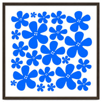 Blue Flowers Pattern