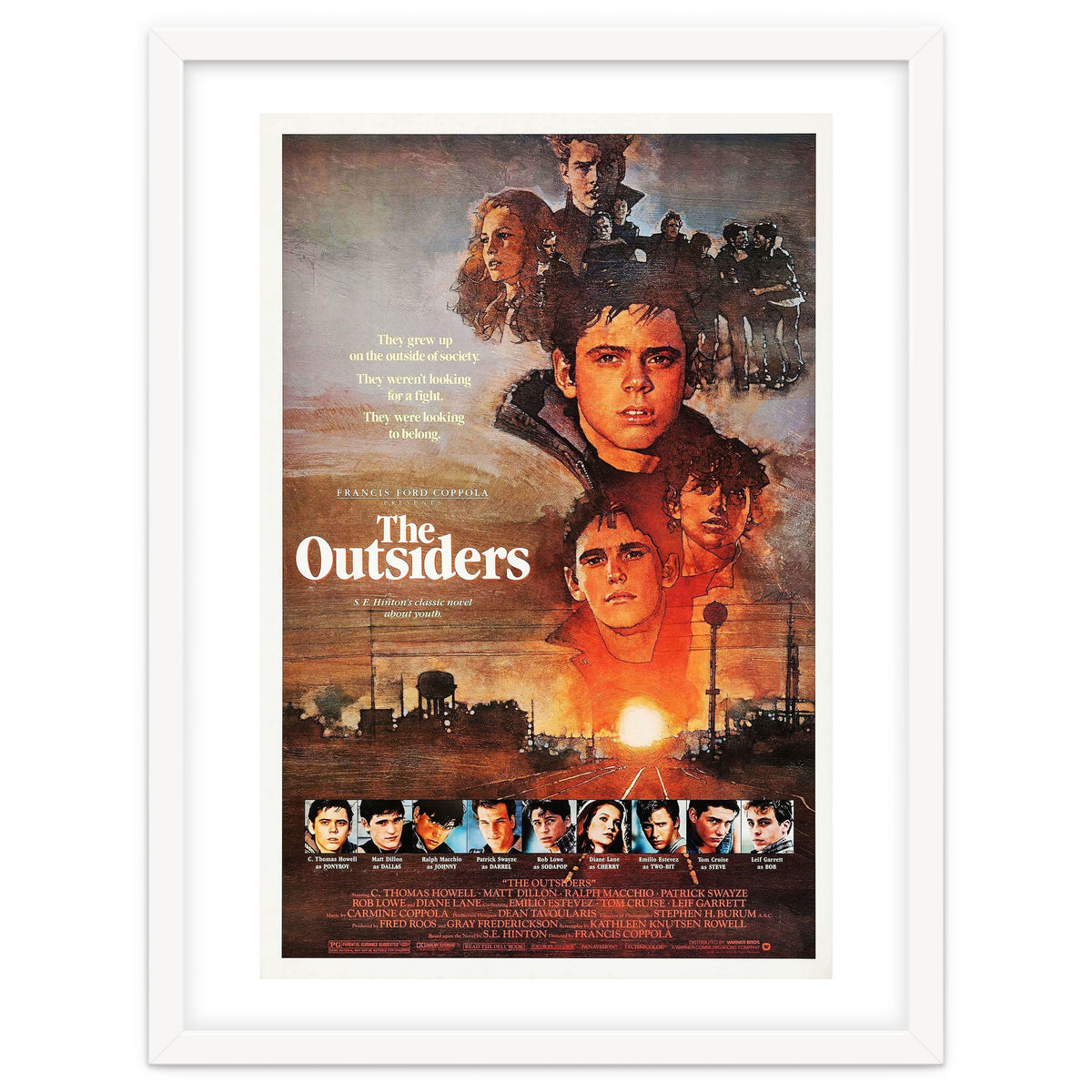 THE OUTSIDERS (1983), directed by FRANCIS FORD COPPOLA.