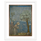 Saint Francis of Assisi preaching to the birds. Giotto. GIOTTO DE BONDONE (1266-1337). thumbnail
