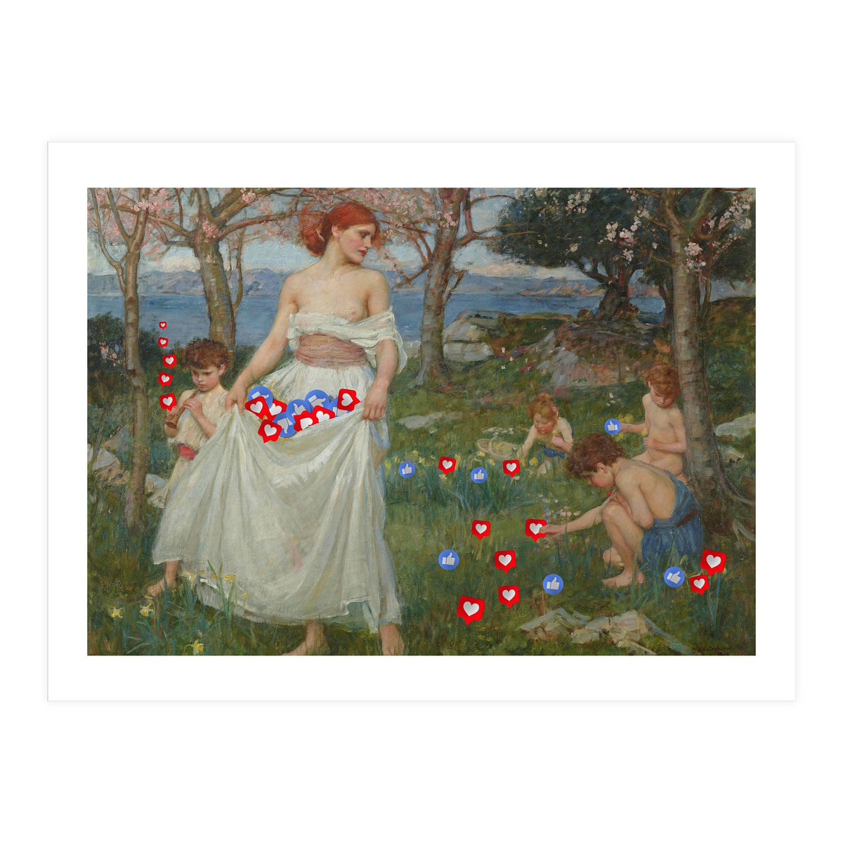 Collecting Likes (Print Only)