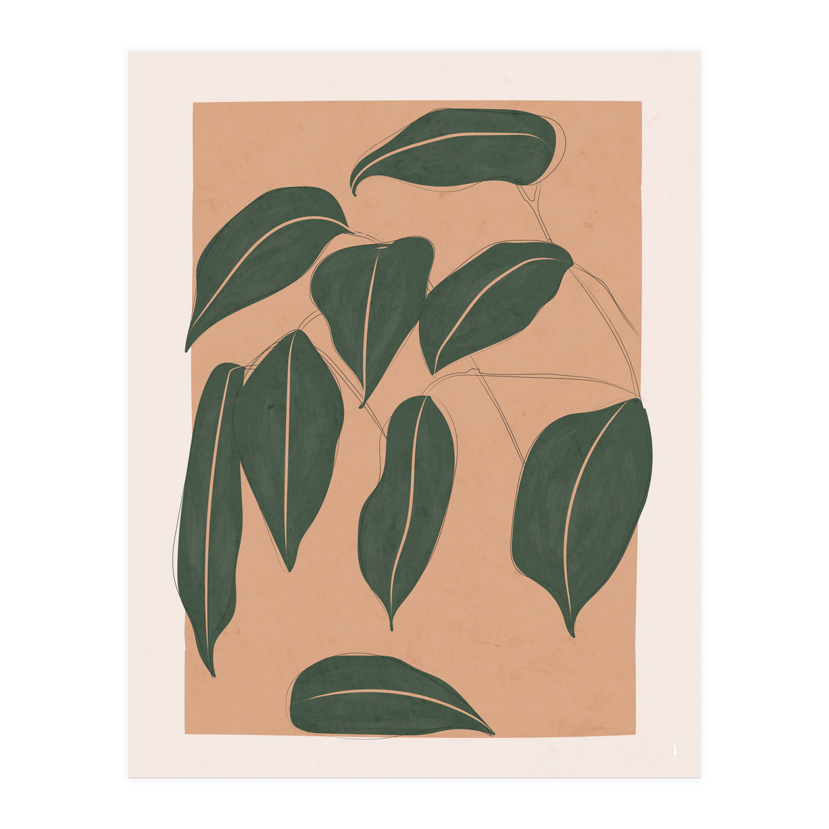 Tropical Leaves (Print Only)