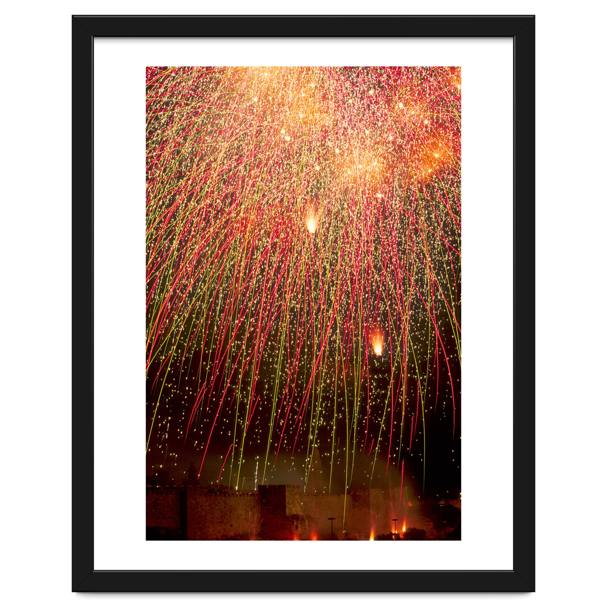 Fireworks over Jerusalem II