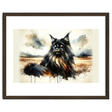 Mystical Black Cat In The Wild thumbnail