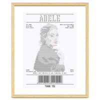 Receipt Art Adele