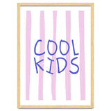 Cool Kids Club, Fun Playful Quote Print for Kids Room and Playroom Decor thumbnail