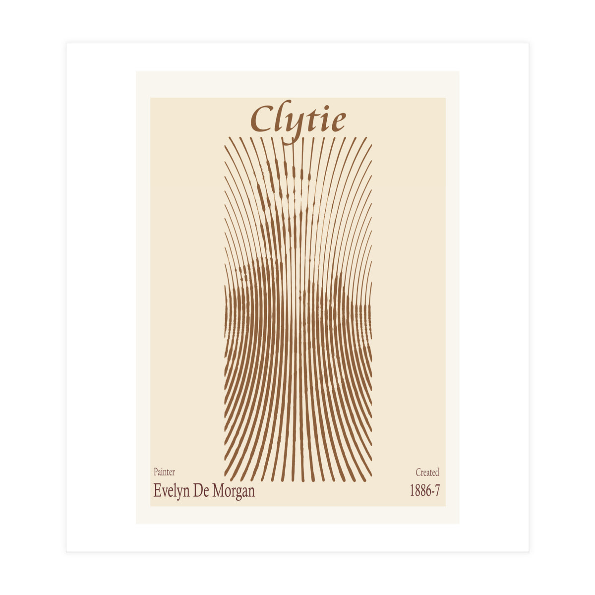 Clytie ( 1886 7) – Evelyn De Morgan (english, 1855 1919) (Print Only)