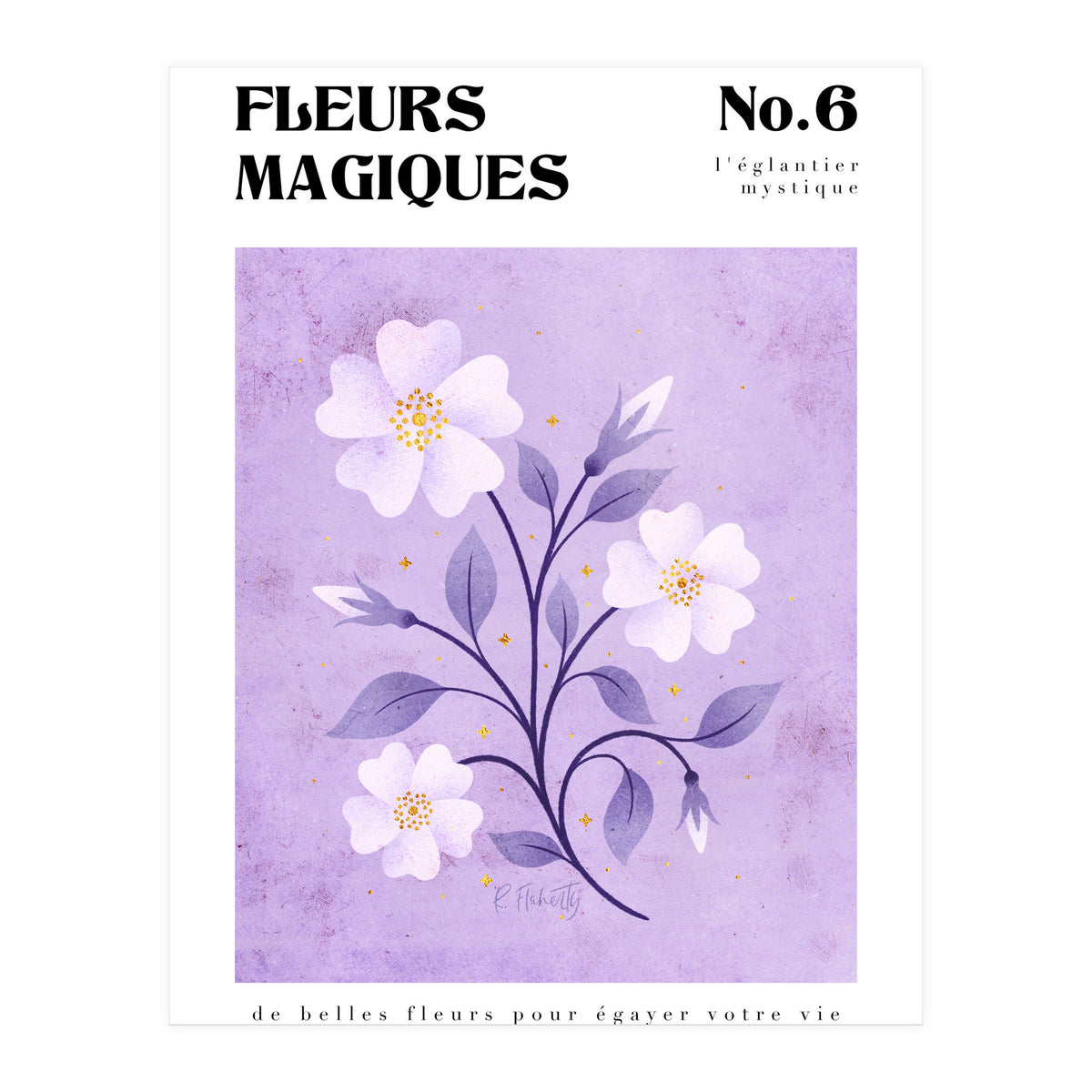 Magical Flowers No.6 Mystic Dog Rose (Print Only)