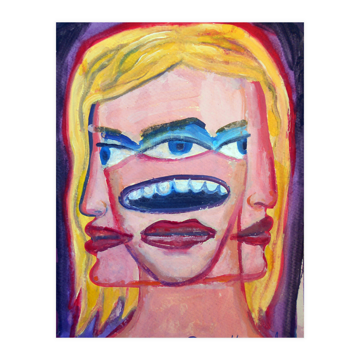 Cabeza De Mujer 13 (Print Only)