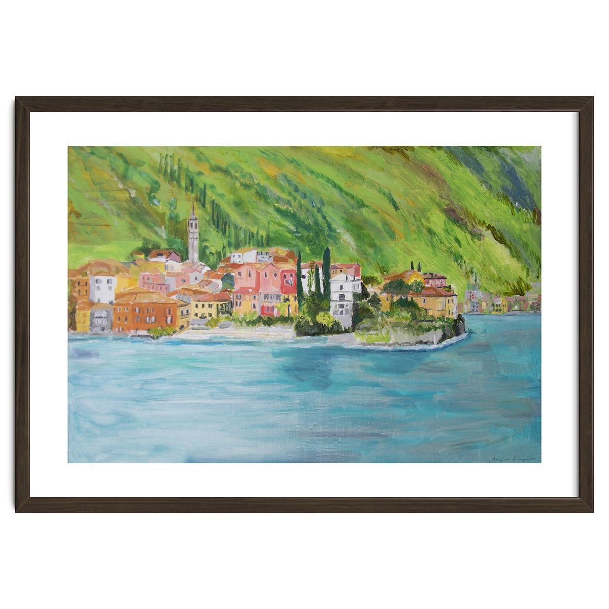 View Across The Lake To Varenna