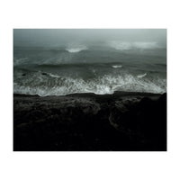 BLACK BEACH OCEAN (Print Only)