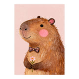 Capybara Kindergarten Nursery Art (Print Only) thumbnail