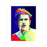 Harry McGuire English Football Pop Art WPAP (Print Only) thumbnail