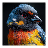 Close Up Of A Colorful Bird In The Wild (Print Only) thumbnail