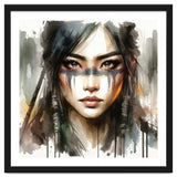 Ethereal Asian Warrior Gaze thumbnail