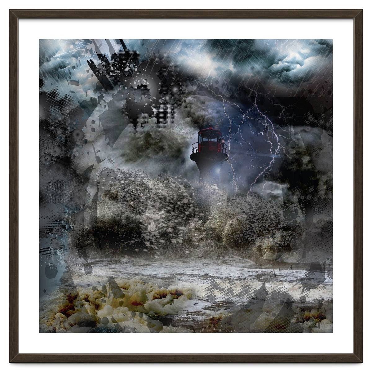 Lighthouse Storm