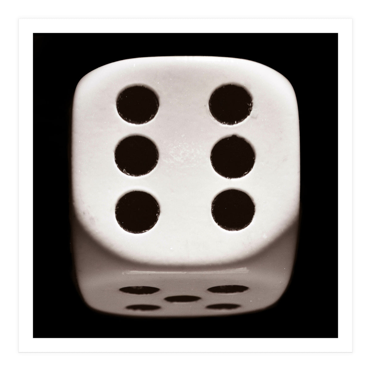 Dice number 6 (Print Only)