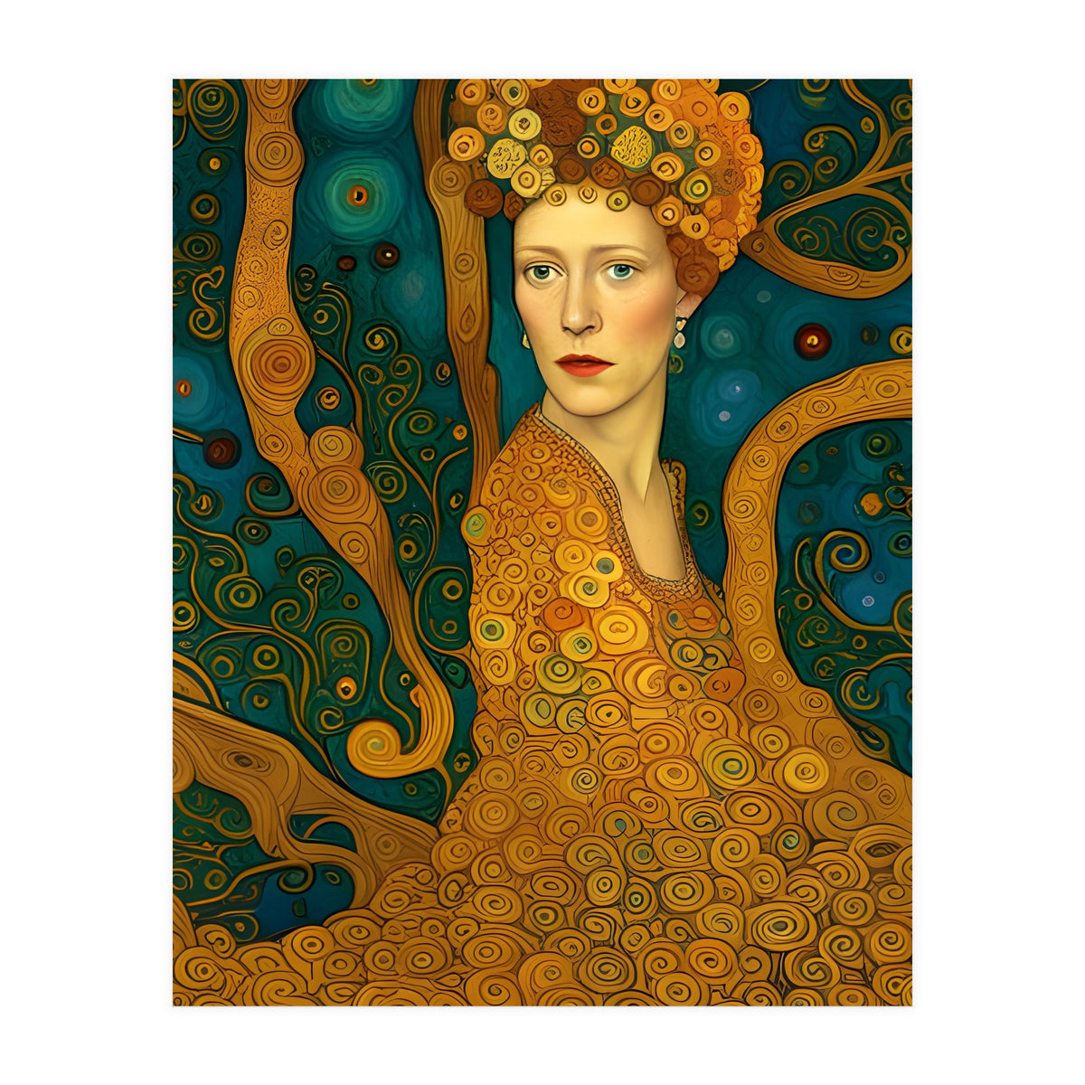 Artificial Masterworks - Klimt van Gogh (Print Only)