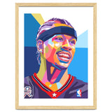 Allen Iverson pop art thumbnail