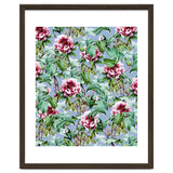 Frosty Florals #society6 #decor #buyart thumbnail