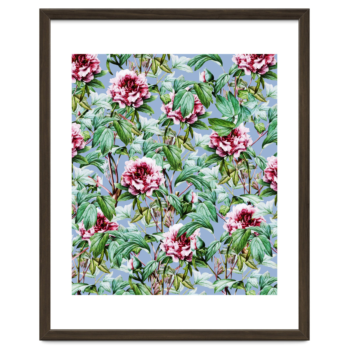 Frosty Florals #society6 #decor #buyart