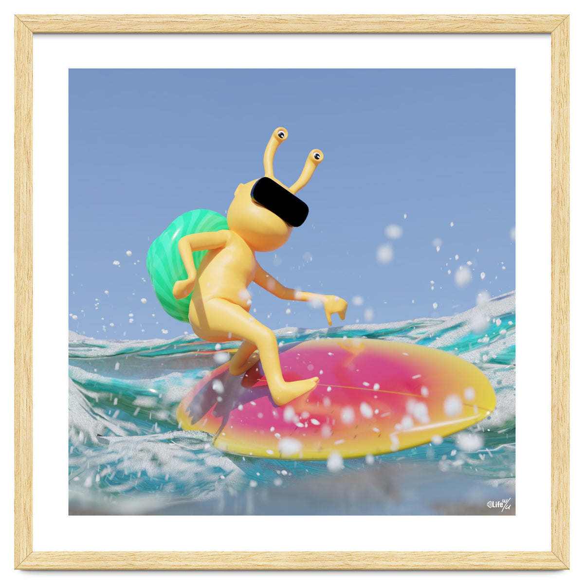 Surfing - angle #2 (Lwuba 043 Salt Proof Surfing 02)