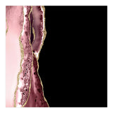 Blush & Gold Agate Texture 04  (Print Only) thumbnail