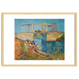 Drawbridge at Arles with a group of washerwomen (pont de Langlois, Arles, France). thumbnail