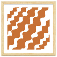 Brown Wavy Pattern