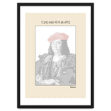Young Man with an Apple (1505) – Raphael (ascii art) thumbnail