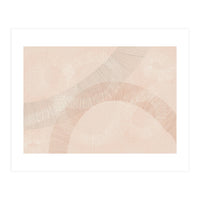 calming essentials Curved Lines chalky peach (Print Only)