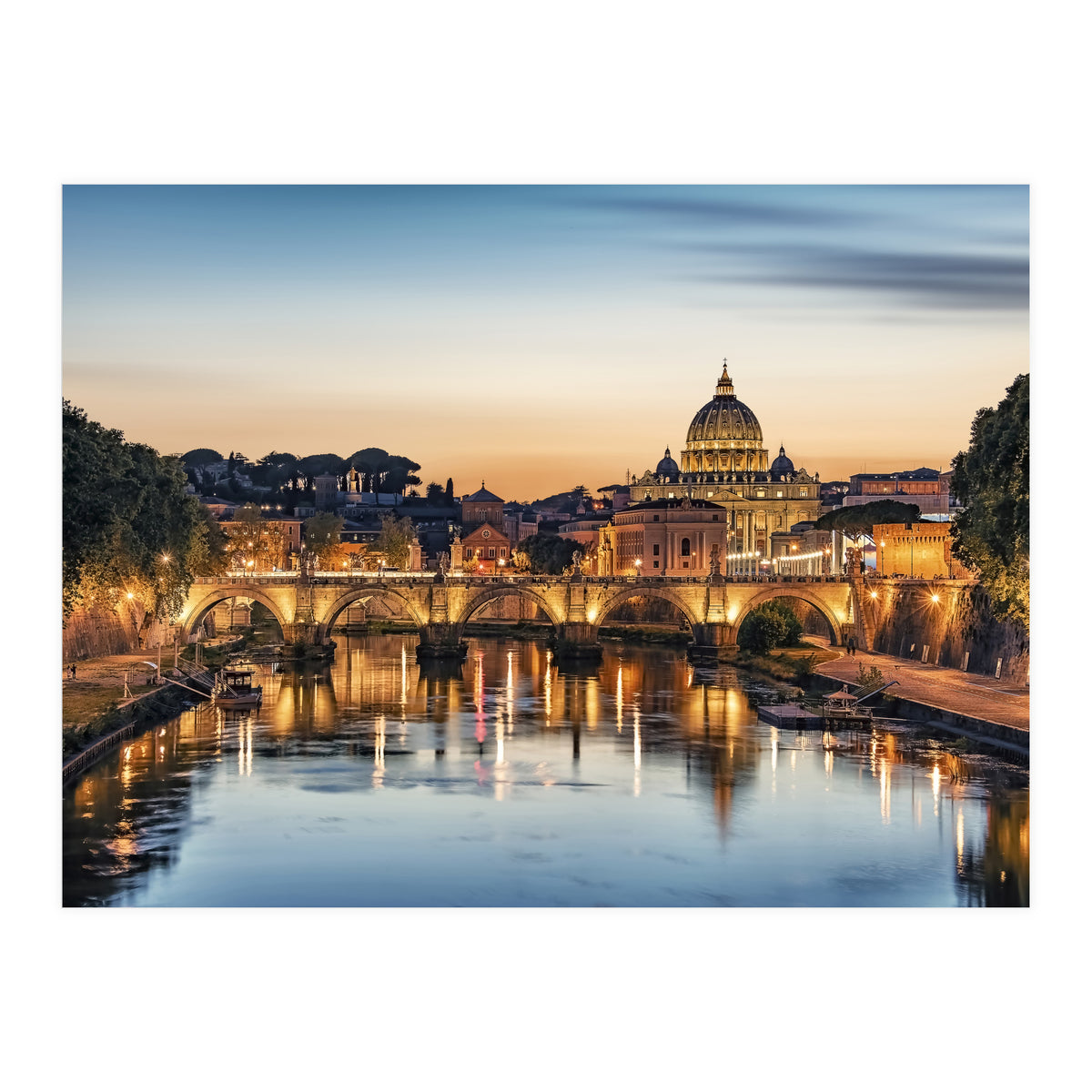 Blue Rome (Print Only)