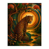 Leopard in Retro Contemporary Aesthetics (Print Only) thumbnail