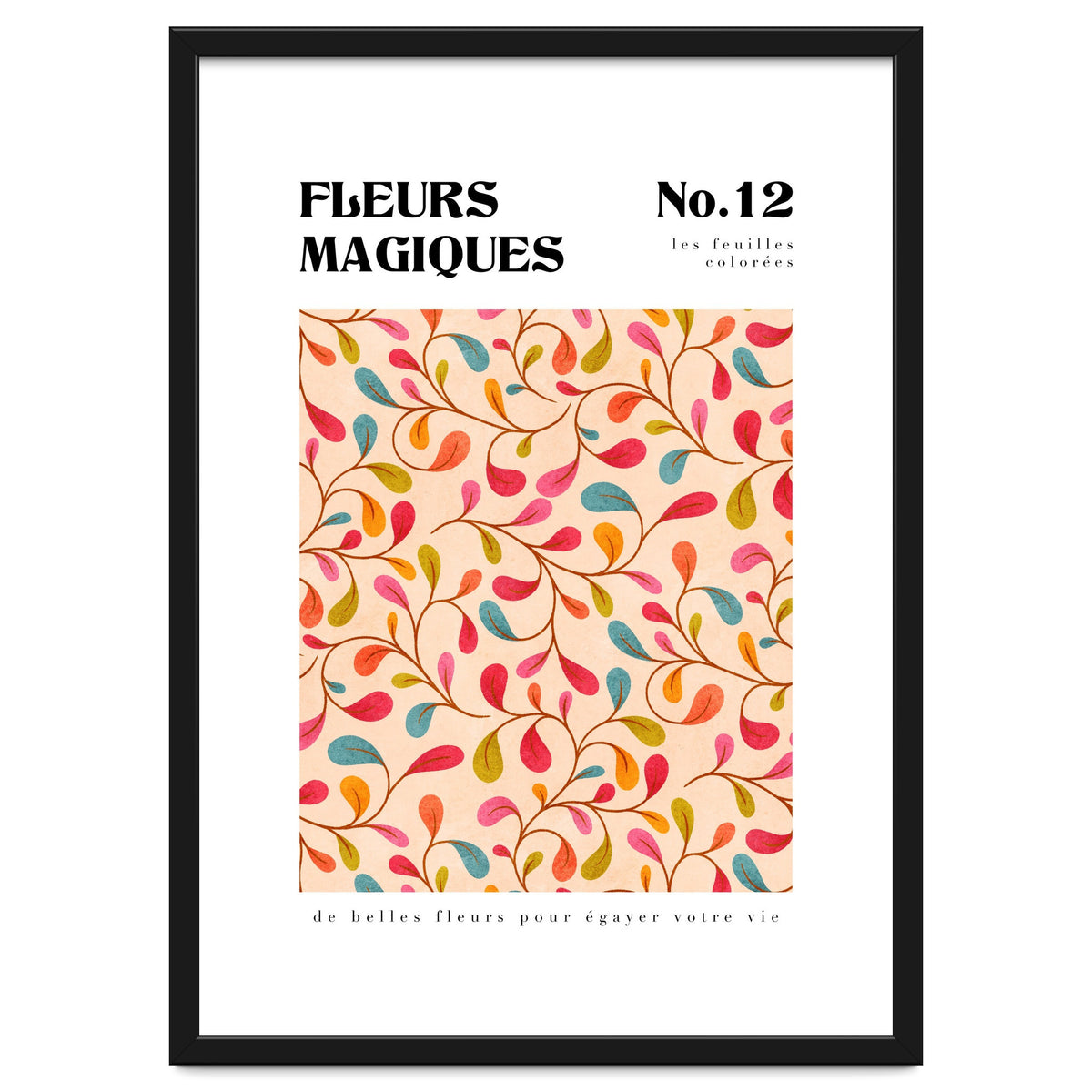 Magical Flowers No.12 Coloured Leaves