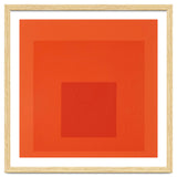 JOSEF ALBERS - HOMAGE TO THE SQUARE RED thumbnail