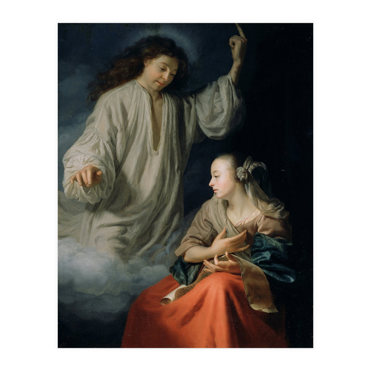Godfried Schalcken – The Annunciation (Print Only)