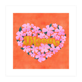 Bloom Floral Heart (Print Only) thumbnail
