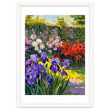 Sun-Drenched Secret Garden Oil Painting thumbnail