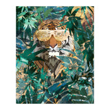 Hip hop tiger in the jungle (Print Only) thumbnail