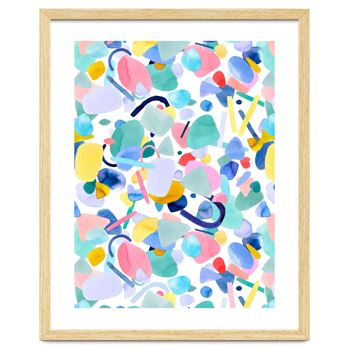 Abstract Geometric Modern Shapes