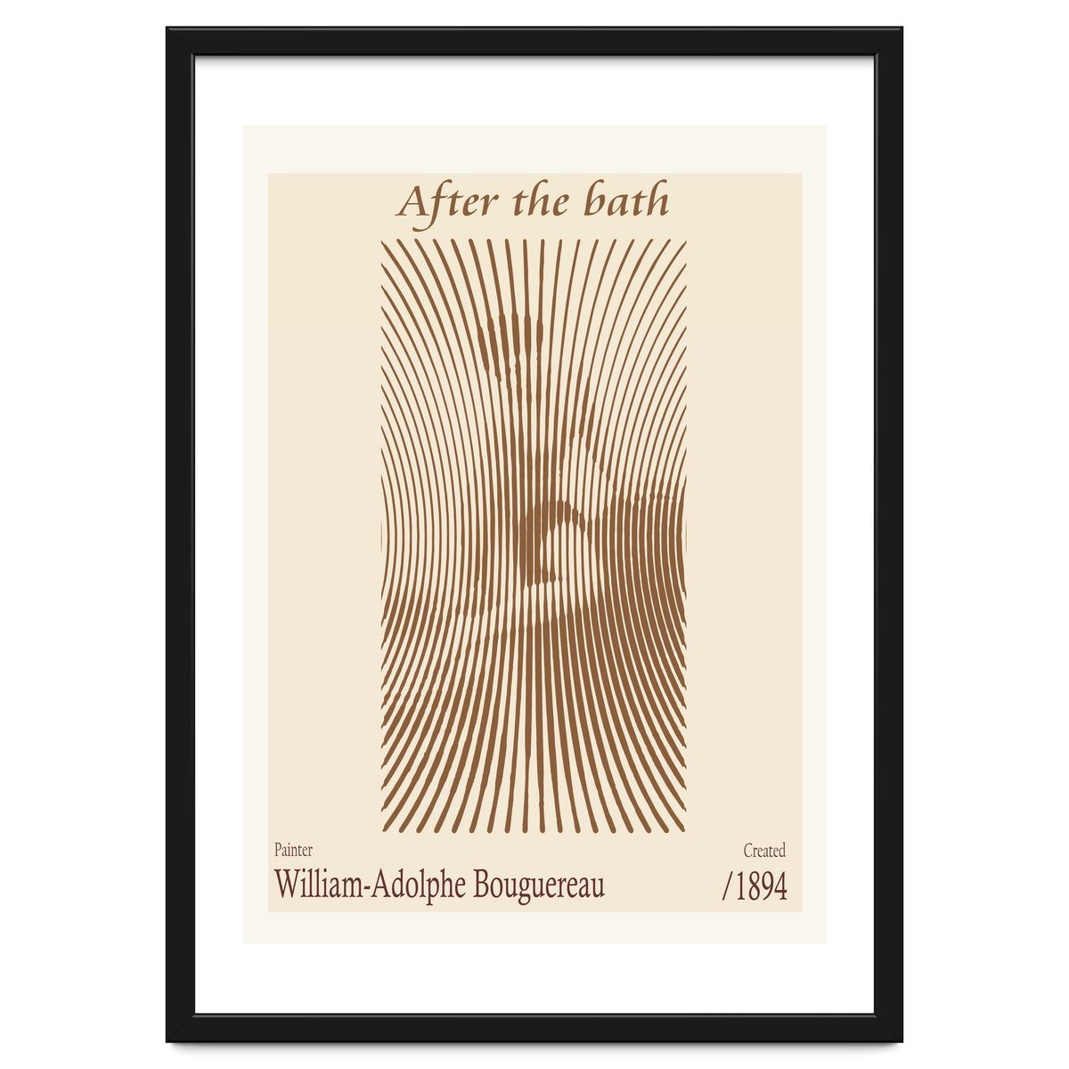 After The Bath – William Adolphe Bouguereau (1875)