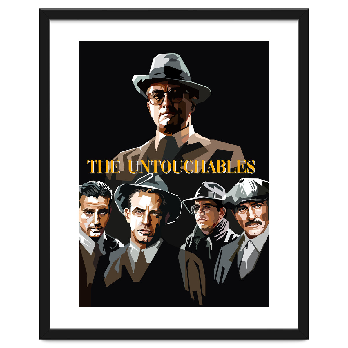 The Untouchables Movies Retro Illustration Trending Now